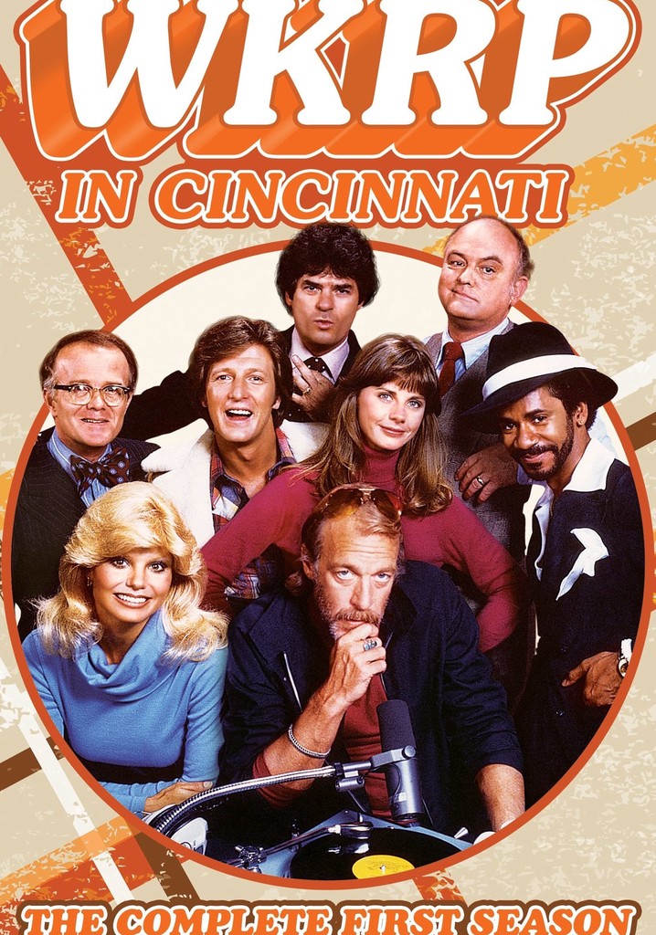 Vintage dvd. WKRP in Cincinnati. WKRP. WKRP in Cincinnati, 1978 Series poster.